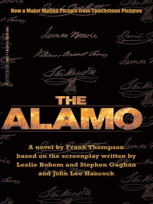 Title details for The Alamo by Frank Thompson - Available